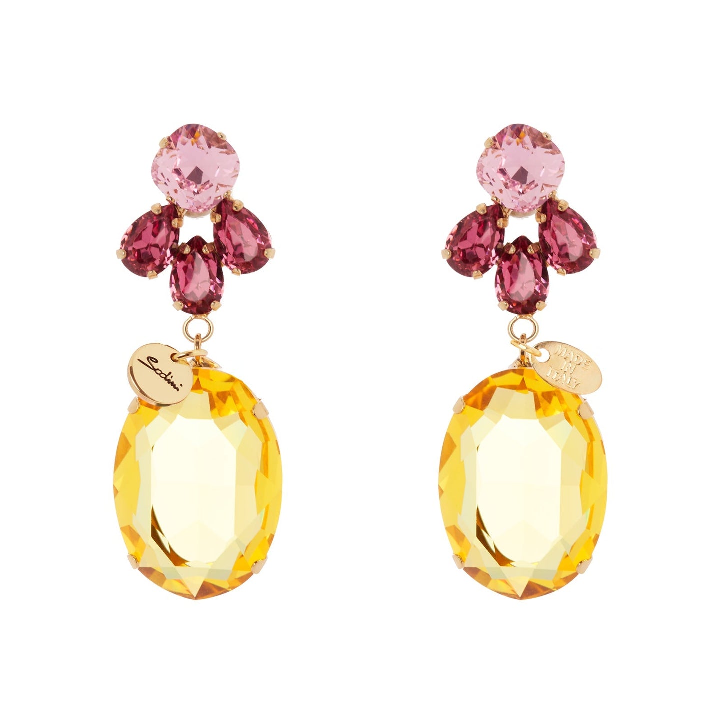 Orecchini Sodini Santa Margherita – Cristalli e Grande Pendente Art. 331440