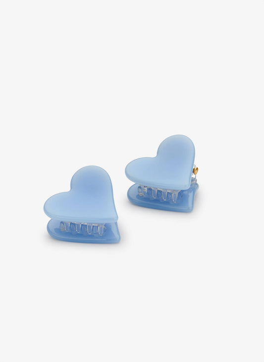 Liet&Joliet - Fermaglio per capelli Hearty blu chiaro