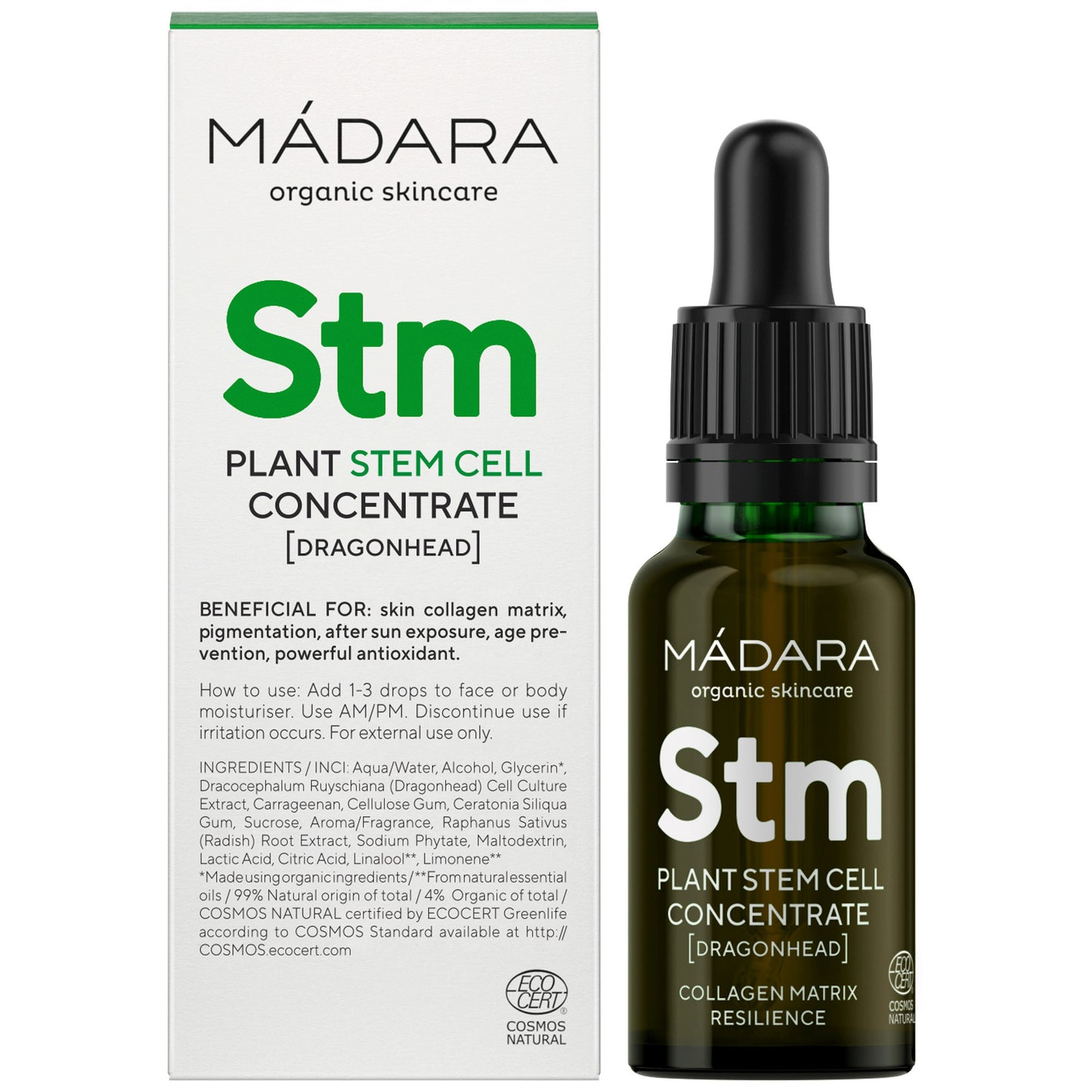 MÁDARA Custom Actives Dragonhead Stem Cell Concentrate 17.5ml