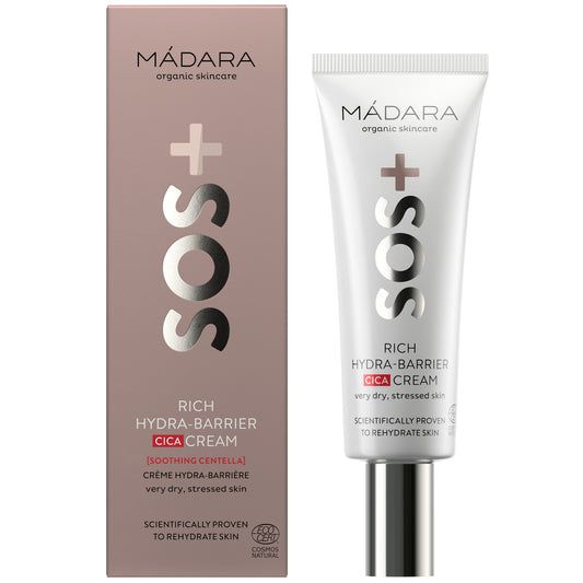 MÁDARA Rich Hydra-Barrier CICA Cream – Crema Viso Ricca 40ml