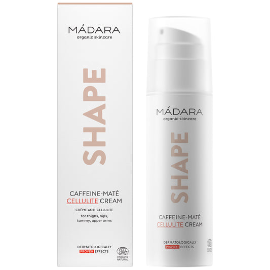 MÁDARA Shape Caffeine-Maté – Crema Anticellulite Naturale con Caffeina