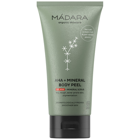 MÁDARA AHA+ Mineral Body Peel – Peeling Corpo con AHA e Minerali 175ml