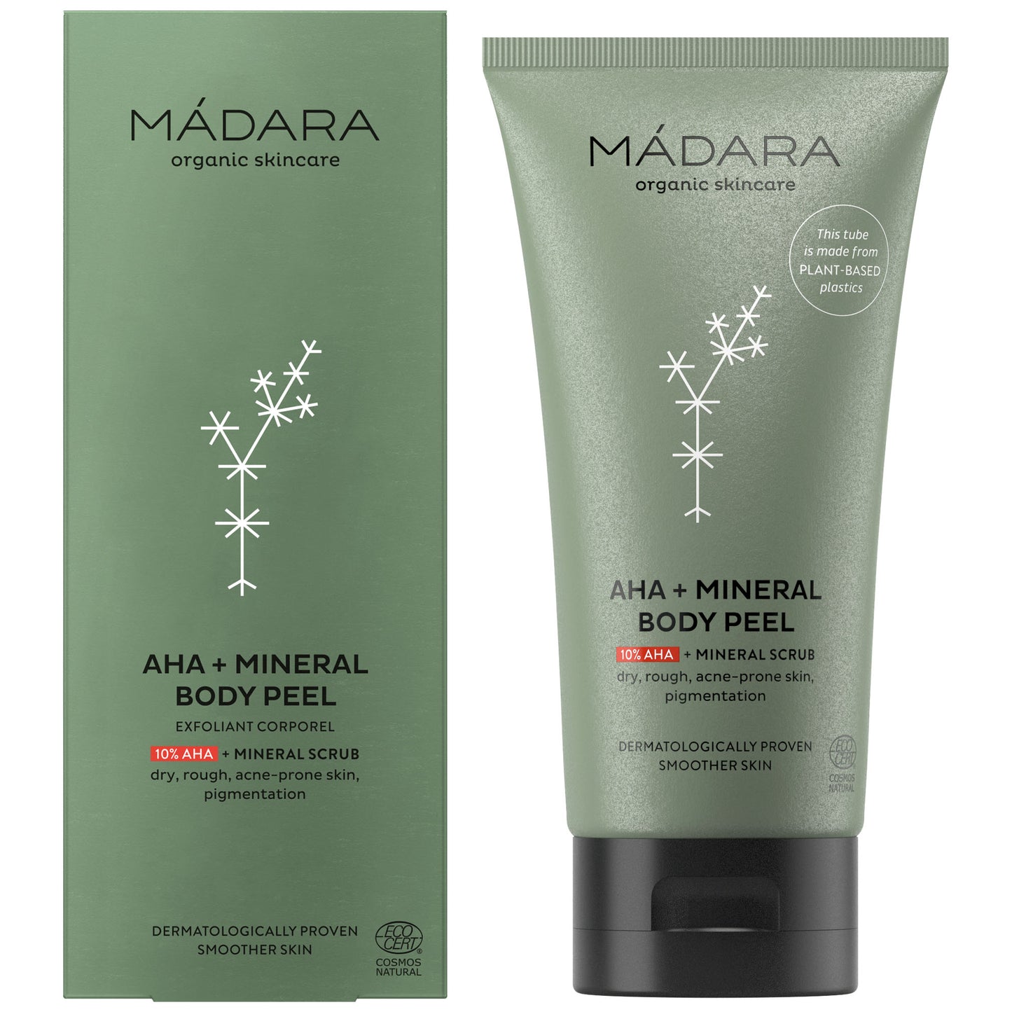 AHA+ Mineral Body Peel – Peeling Corpo con AHA e Minerali 175ml