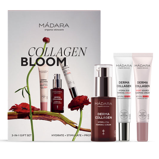 MÁDARA Collagen Bloom Set –  Cofanetto Routine Viso Anti-Età