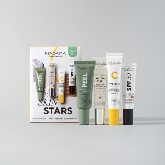 MÁDARA Skin Stars Set – Cofanetto 4 Bestseller Skincare Mini