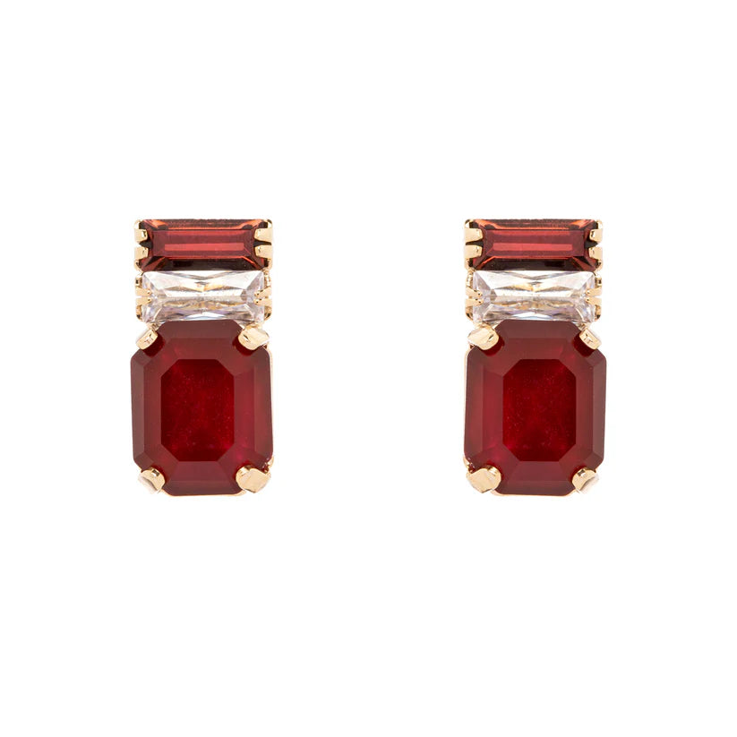 Orecchini Sodini Semira – Ottone, Vetro & Zirconi Art. 552069TB