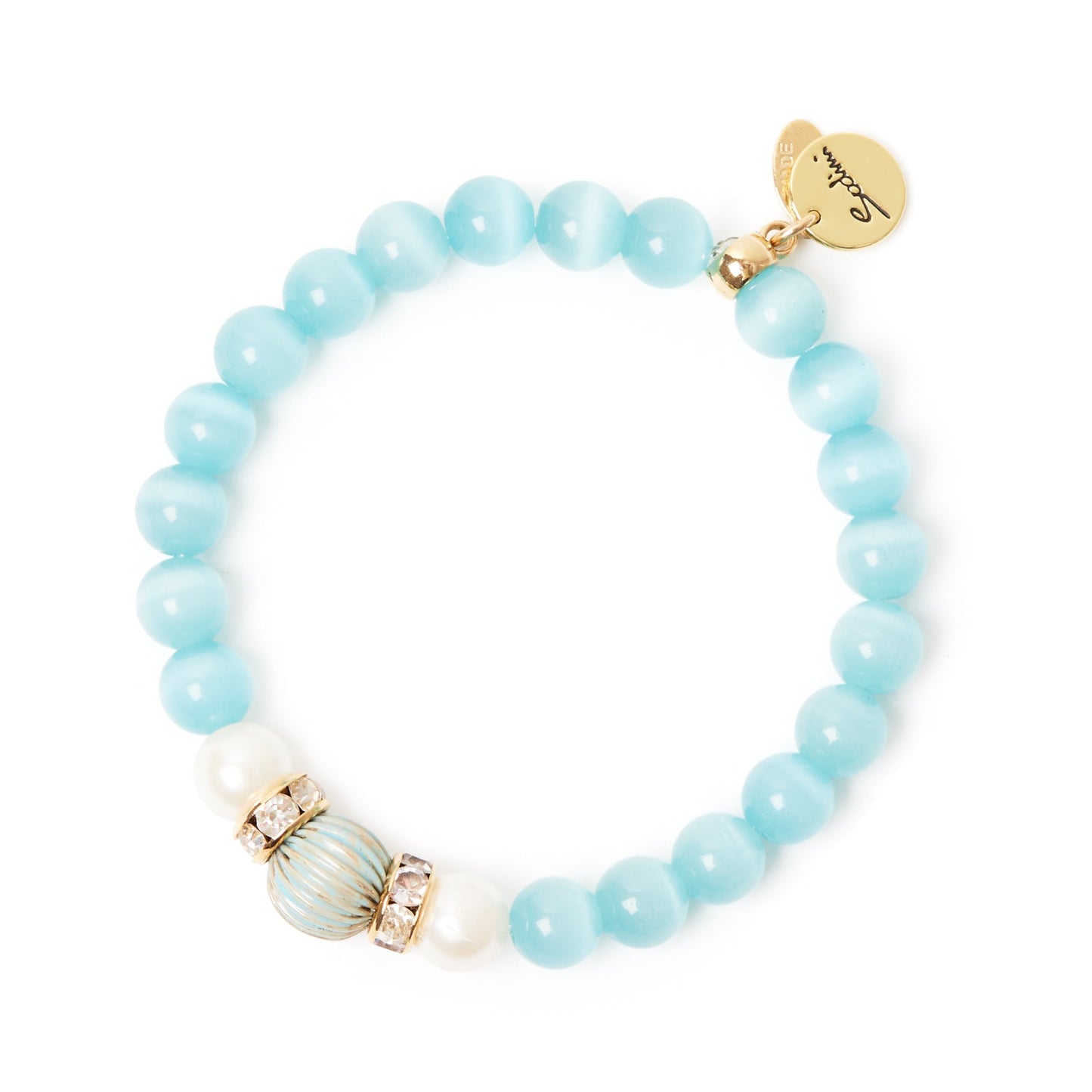 Bracciale Sodini Tarocchi – Elastico Sfere, Anellini Di Strass E Perle Art. 552273H