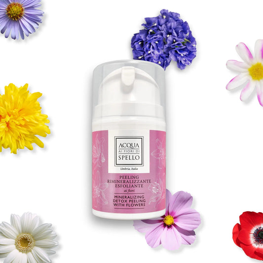 Acqua ai Fiori di Spello – Peeling Esfoliante Rimineralizzante Viso 50ml