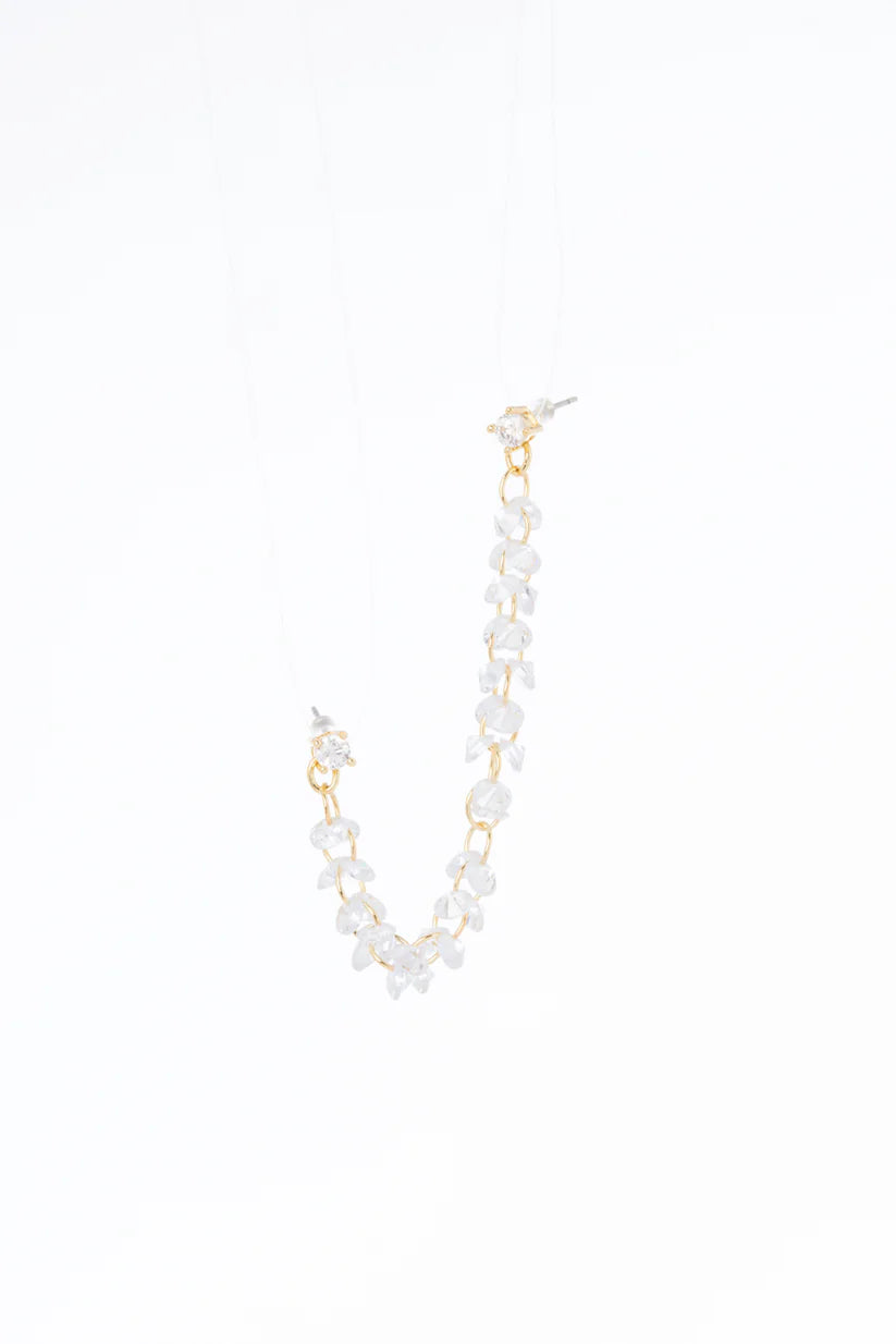Orecchini Sodini Kristall – Doppio Perno con Zirconi Art. 912679A