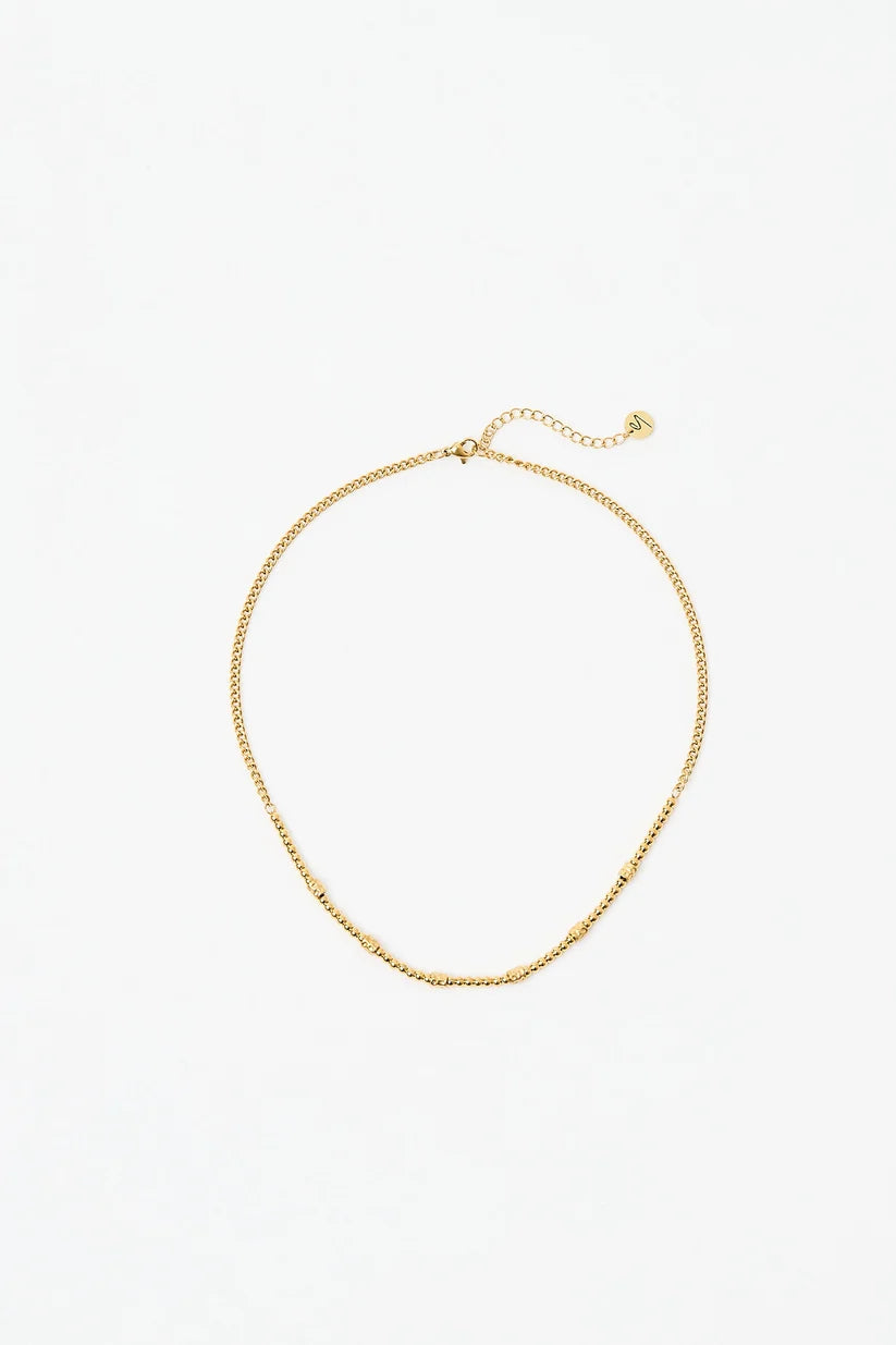 Collana Sodini Sunset Crush in Ottone Dorato a Sferette