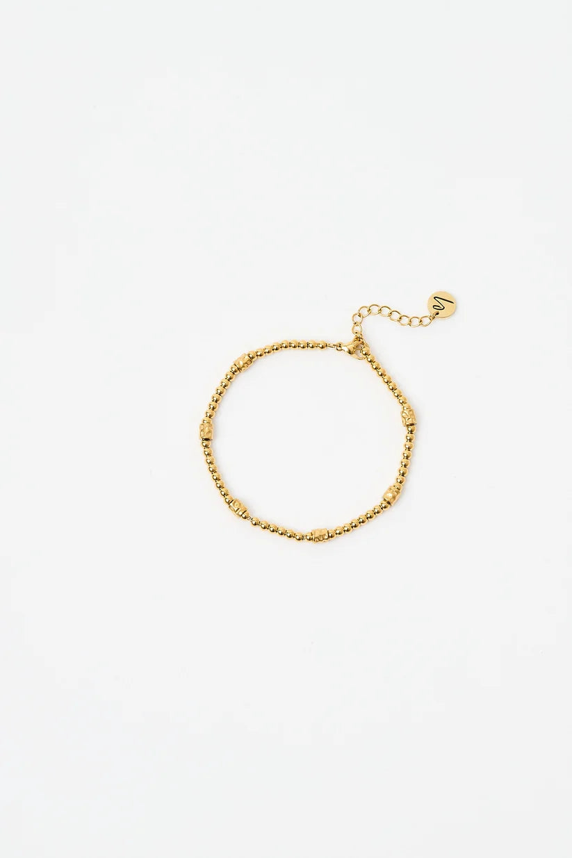 Bracciale Sodini Sunset Crush in Acciaio Dorato a Sferette