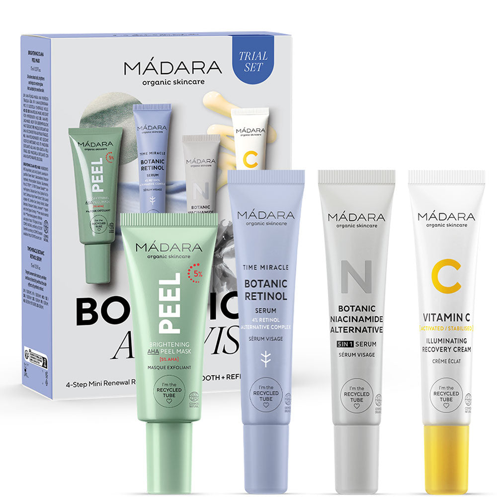 MÁDARA Botanic Activist Set – Cofanetto Mini Routine Skincare 4 Step