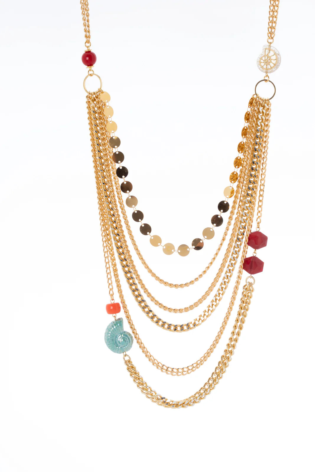 Collana multigiro Ondina - Art. 331242