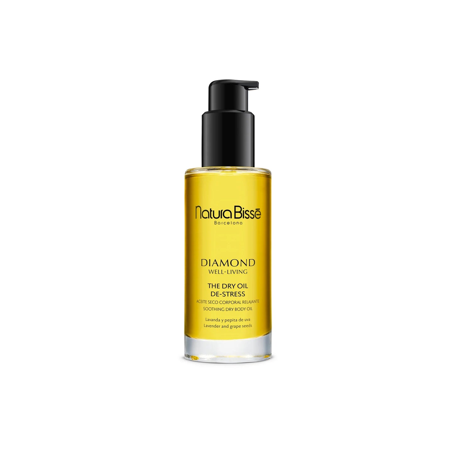Natura Bissé Diamond Well-Living The Dry Oil De-Stress – Olio Secco Corpo Rilassante Lavanda e Vinaccioli 100ml