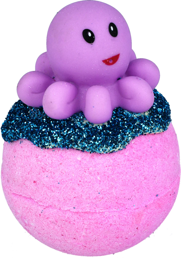 Bomb Cosmetics Octopus’s Garden – Bomba da Bagno con Polpo Giocattolo