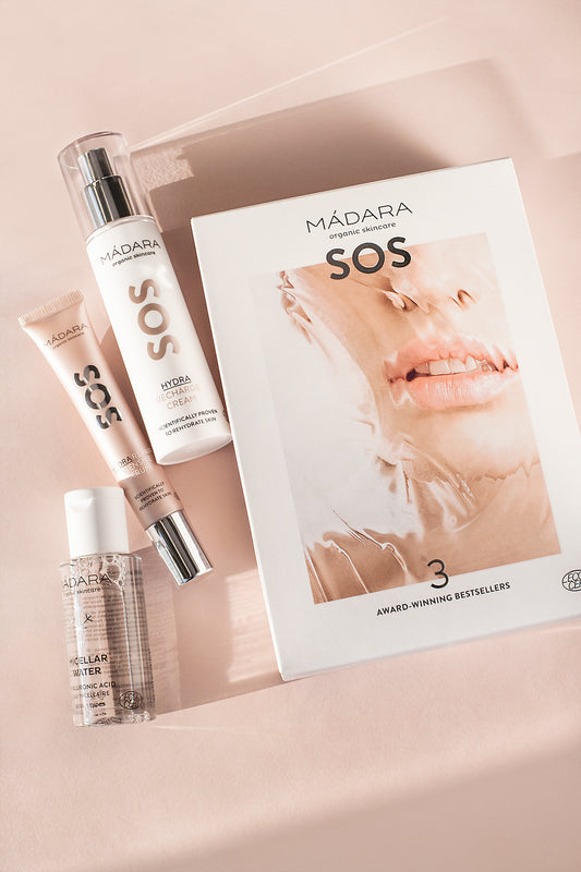 MÁDARA SOS Hydra Star Collection – Cofanetto Skincare Idratante