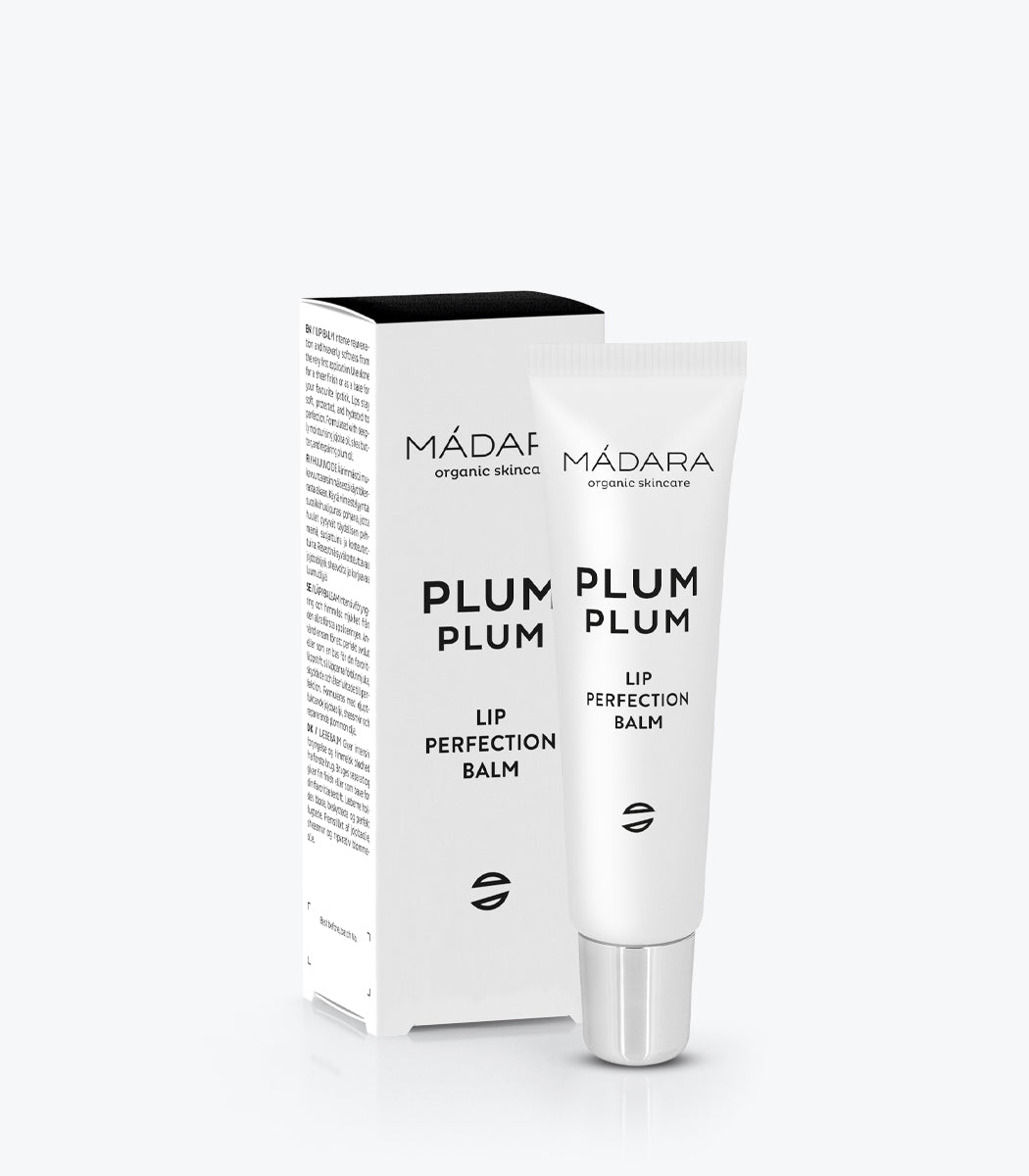 MÁDARA Plum Plum – Lip Perfection Balm Idratante Naturale Labbra