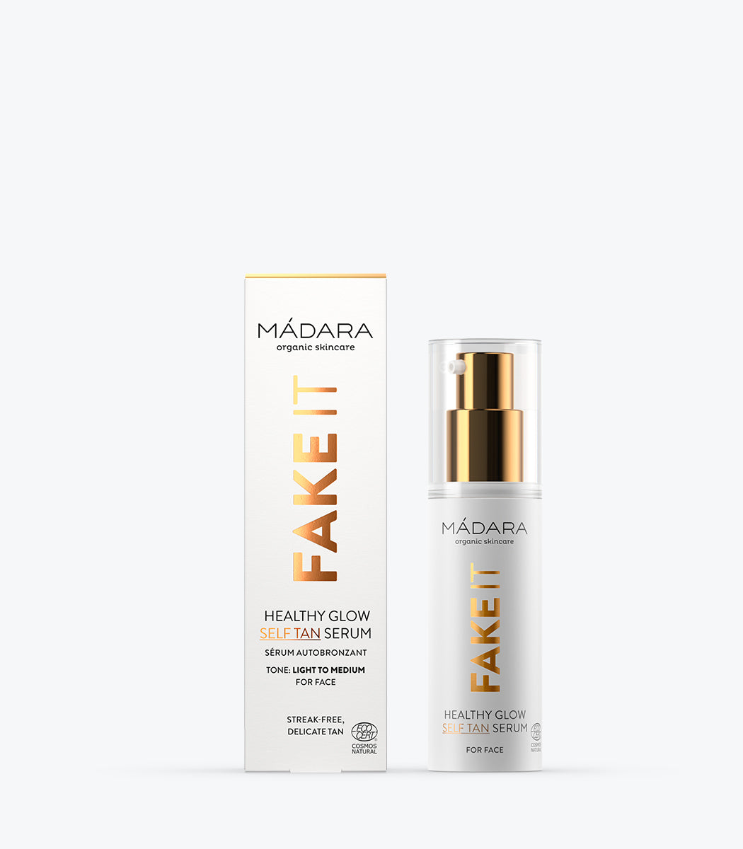 MÁDARA Fake It Self Tan Serum – Autoabbronzante Viso 30ml