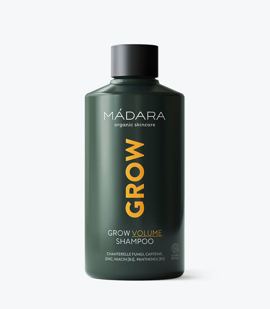 MÁDARA Grow Shampoo – Shampoo Anticaduta Rinforzante e Volumizzante