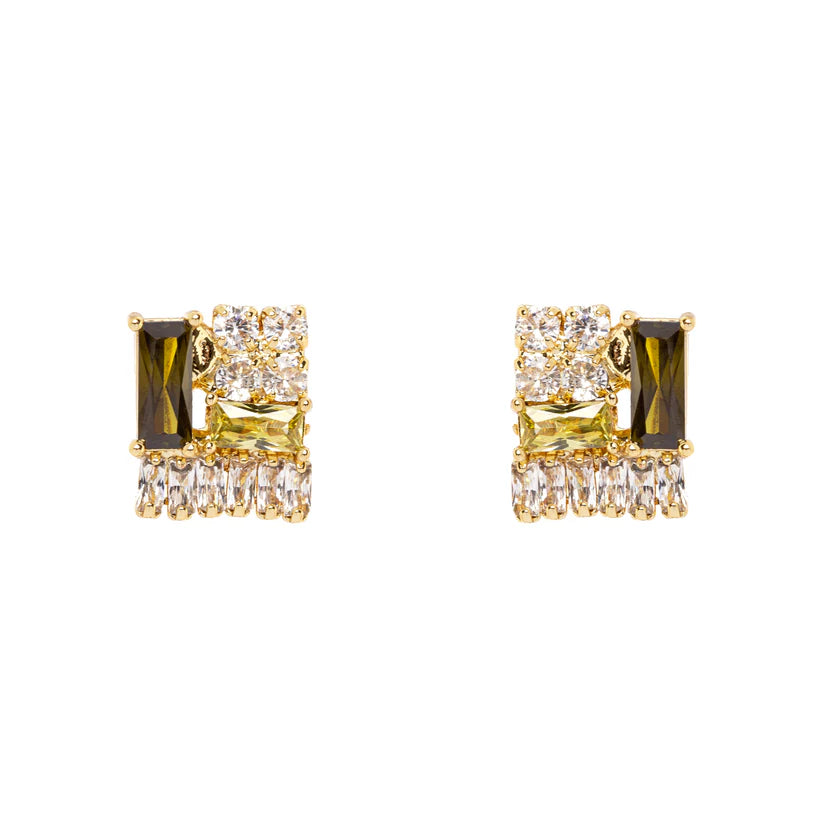 Orecchini Sodini Ishtar – Ottone, Acciaio & Cubic Zirconia Art. 912750