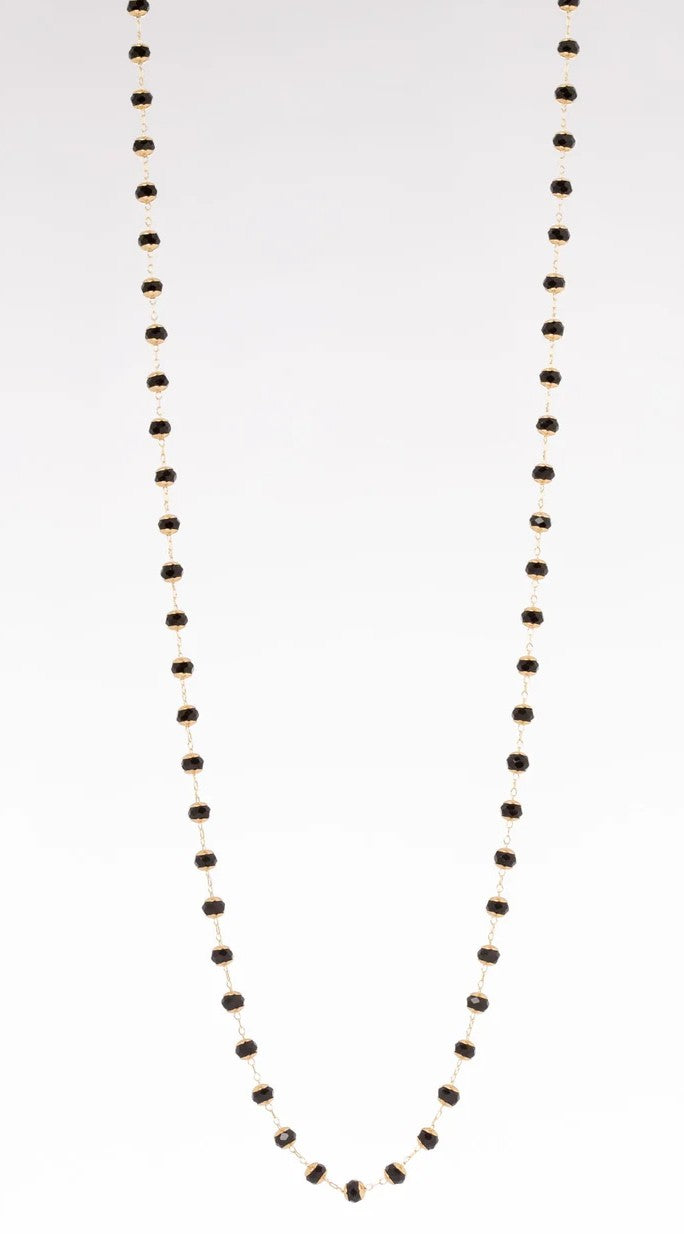 Collana Sodini Madelaine – Catenina e Cristalli Neri Art. 971391