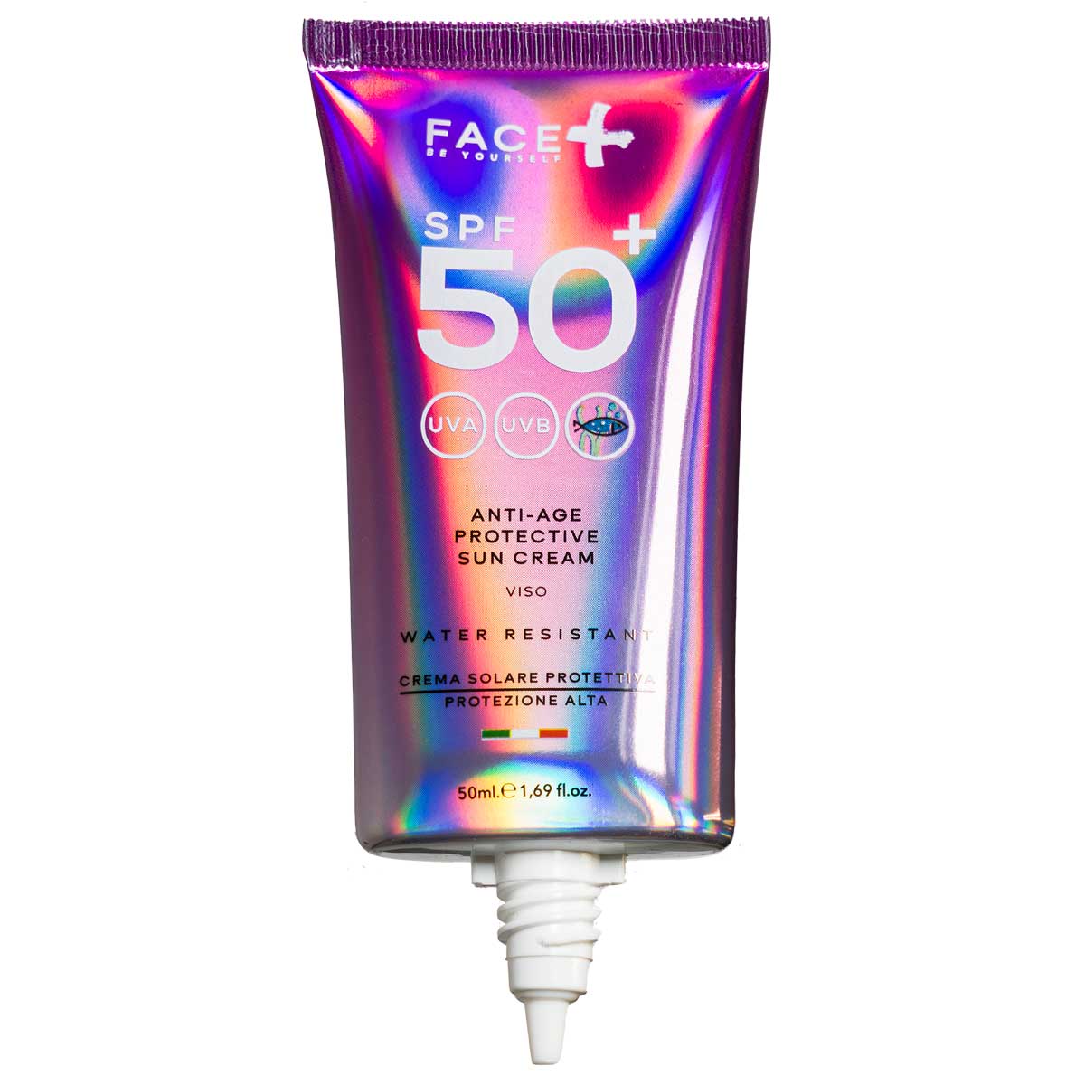 Face+ Anti Age Sun Cream Viso SPF50 – Crema Solare Antiage Viso