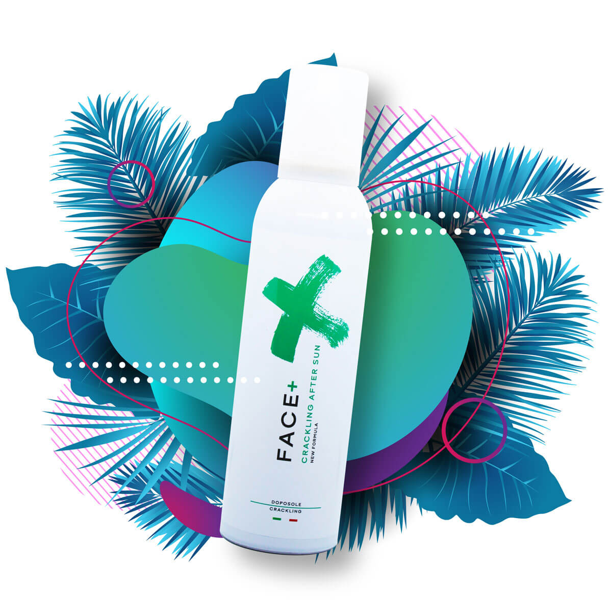 Face+ Crackling After Sun – Mousse Doposole Idratante e Rinfrescante 200ml