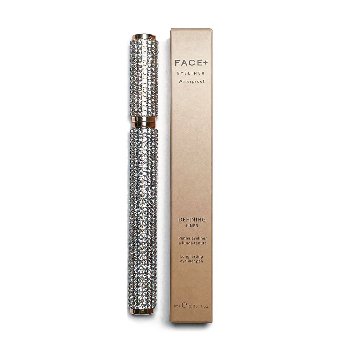 Face+ Eyeliner Waterproof Defining Liner Penna Eyeliner Lunga Tenuta (1ml)