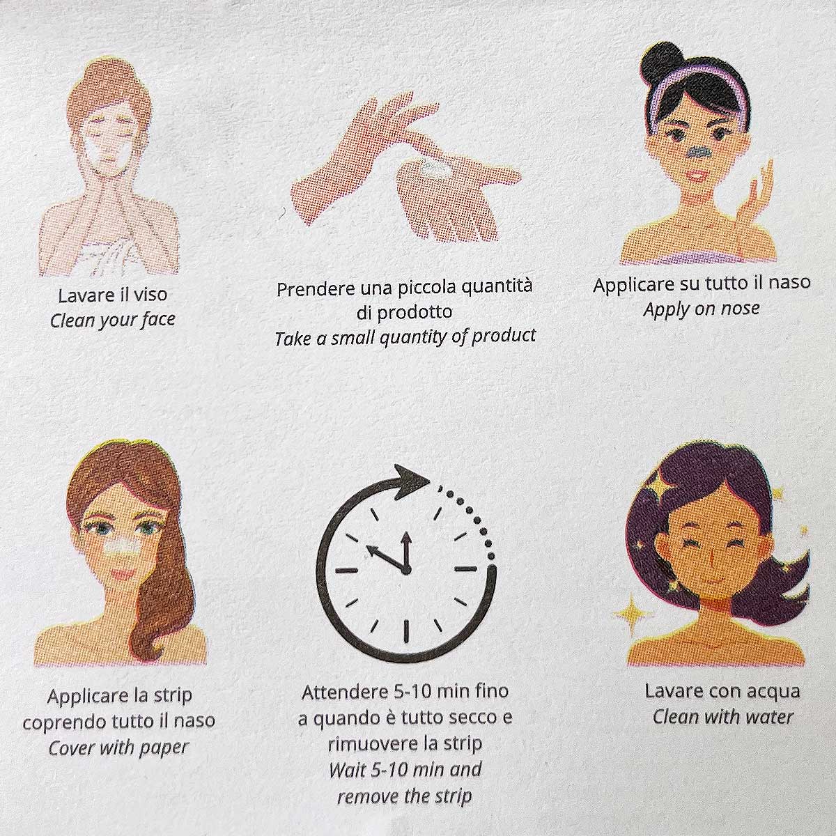 Face+ Sebo-Key Black End – Maschera Punti Neri Naso & Mento