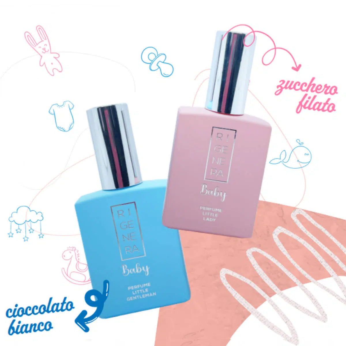 Rigenera Baby Perfume Little Gentlemen e Lady – Profumo delicato per bambini