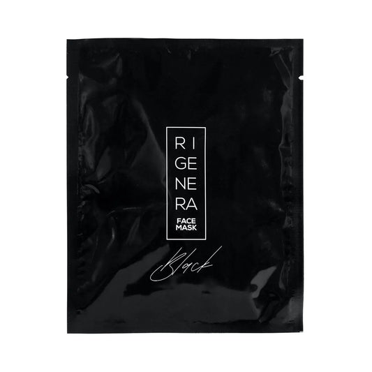 Rigenera Face Mask Black – Maschera Viso Nera BioBotox Effetto Lifting Immediato