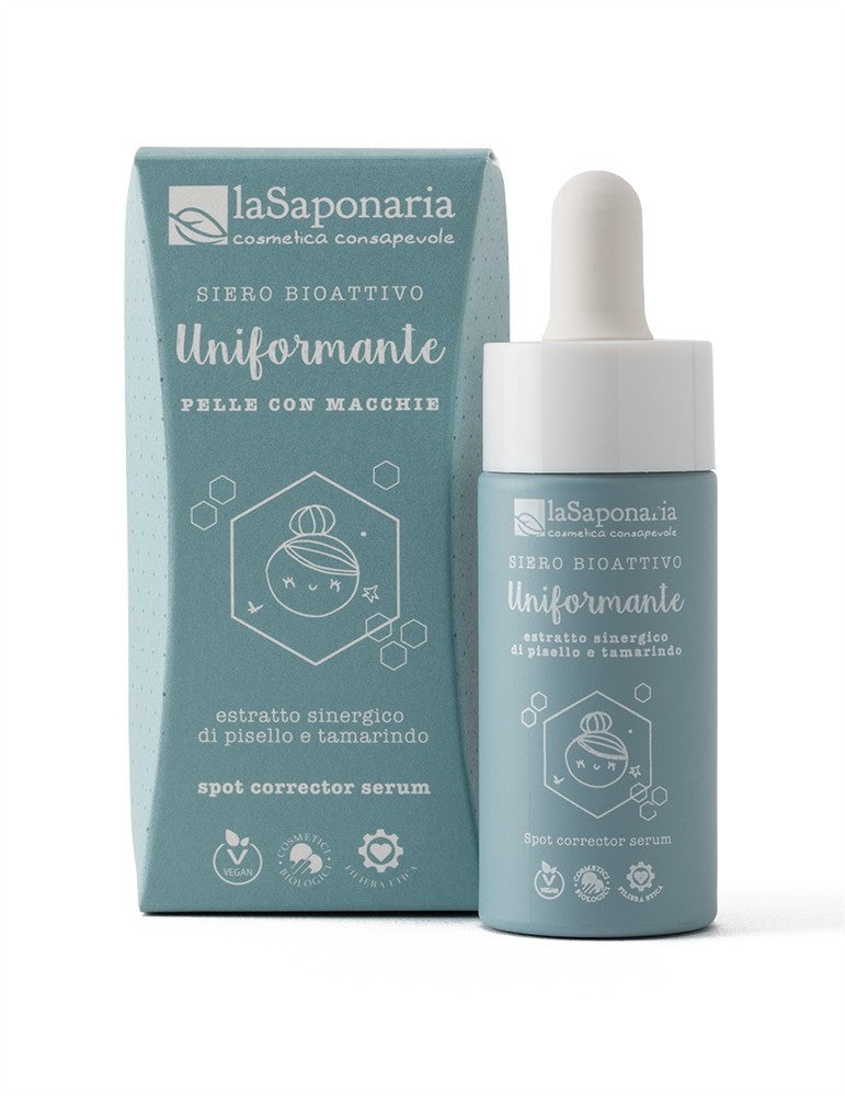 La Saponaria – Siero Viso Bioattivo Uniformante Antimacchia & Antiossidante 15ml