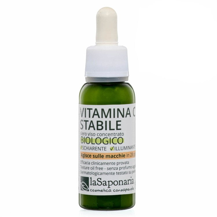 La Saponaria – Vitamina C Stabile – Attivo Puro Illuminante & Antimacchia 30ml