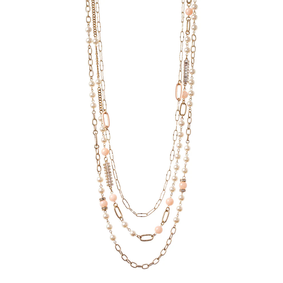 Set 3 Collane Cipria e Perle – Linea Faville Sodini