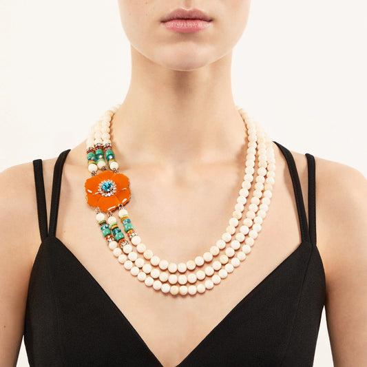 Collana triplo filo - Linea Galen