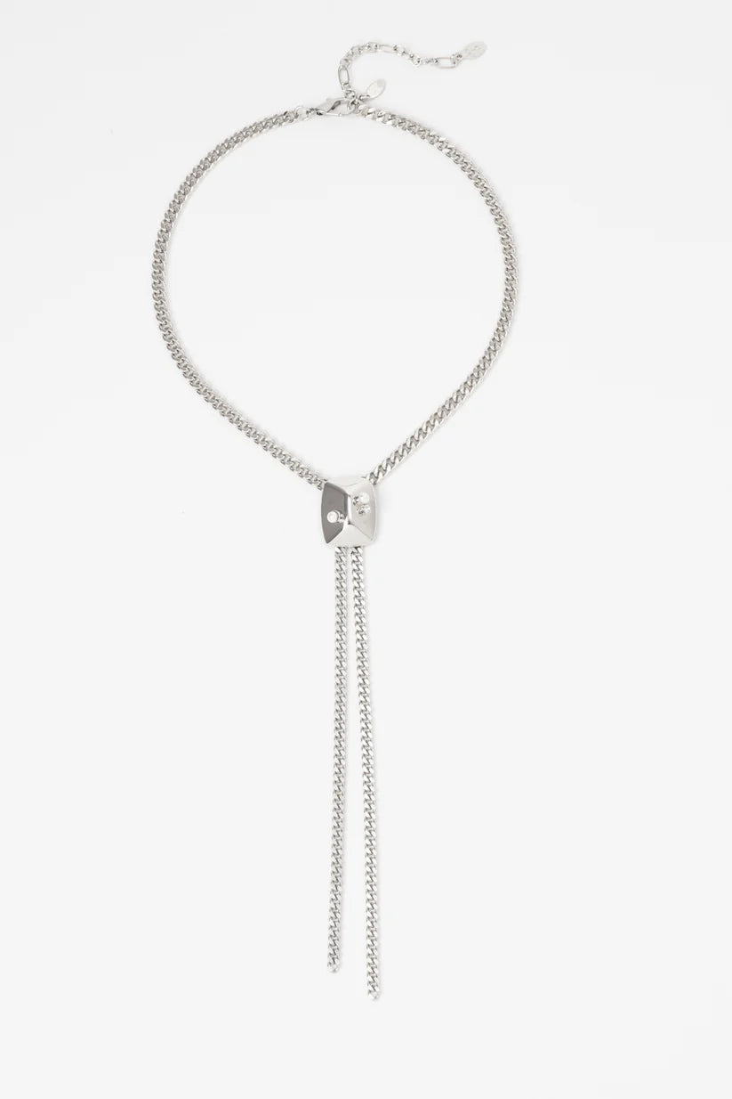 Collana Sodini Amaranta – Ottone, Vetro & Cristallo – Silver Art. 551857A