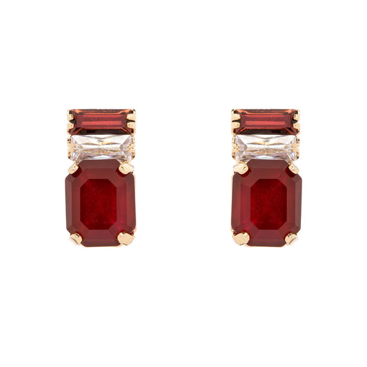 Orecchini Sodini Semira – Ottone, Vetro & Zirconi Art. 552069TB