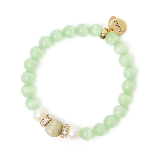 Bracciale Sodini Tarocchi – Elastico Sfere e Anellini di Strass e Perle Art. 552273B