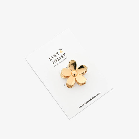 Liet&Joliet - Fermaglio fiore dorato