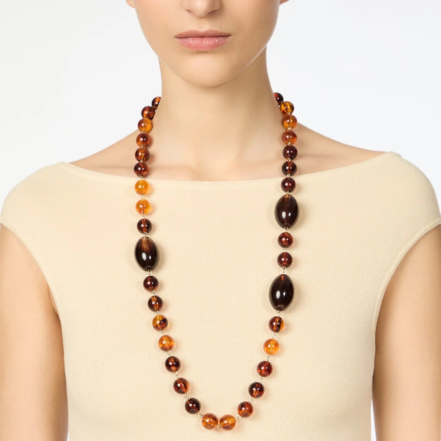 Collana lunga Sodini Vieste – Boule Elementi Ovali Art. 852288D