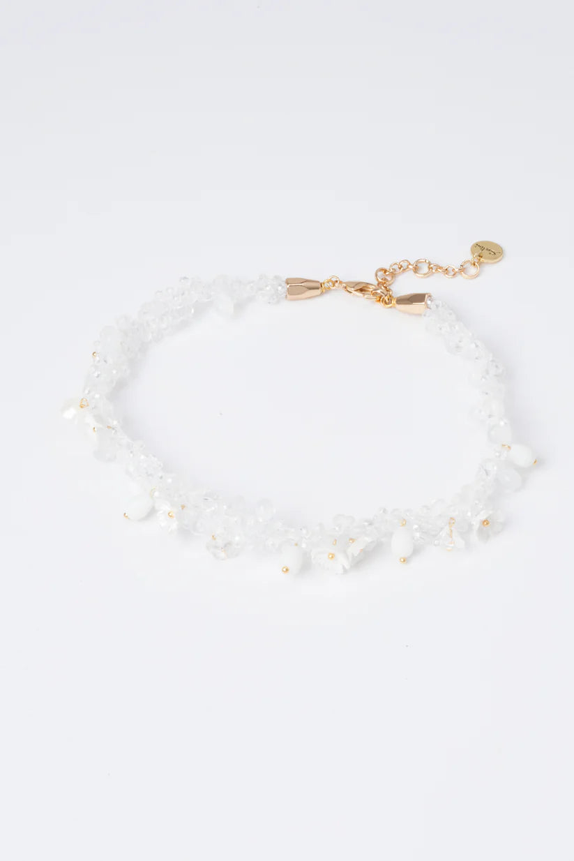 Collana Sodini Lei – Multifunzione Bianca con Perline Art. 861813A