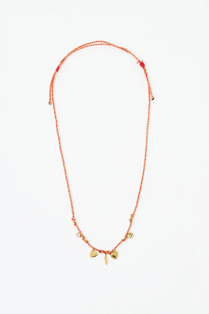 Collana Sodini Sunset Crush in Ottone e Pietre Colorate