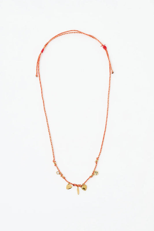 Collana Sodini Sunset Crush in Ottone e Pietre Colorate