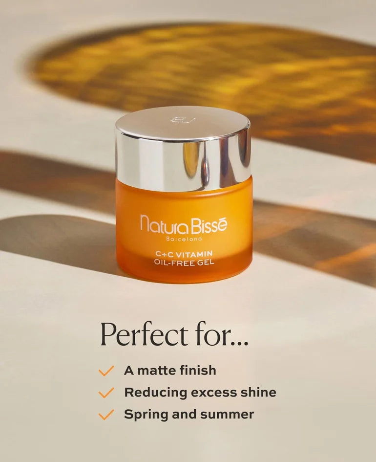 Natura Bissé C+C Vitamin Oil-Free Gel – Gel Viso Vitamina C Opacizzante e Rassodante