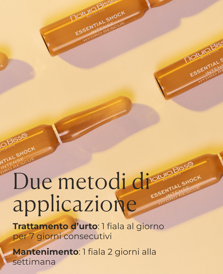 Natura Bissé Essential Shock Intense Hydro Rescue – Fiale Siero Ultra-Idratante Ristoratore (7 giorni)
