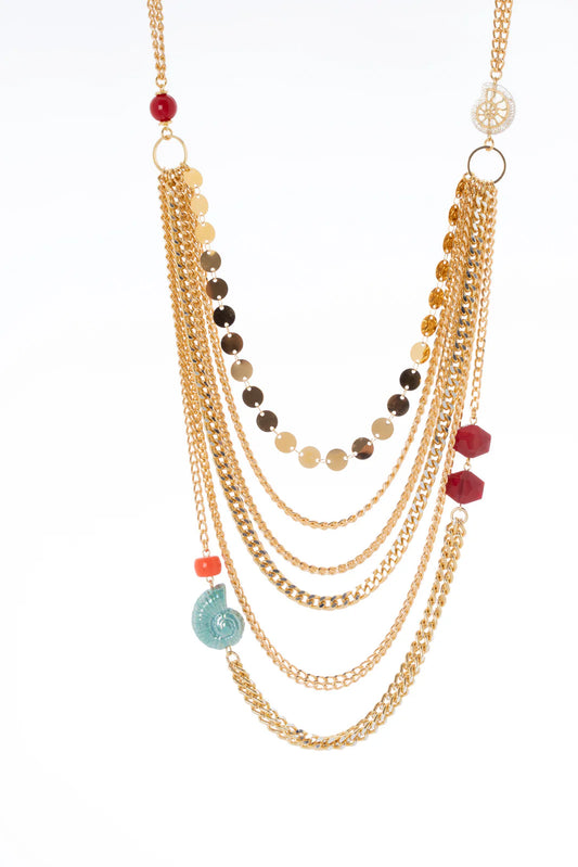 Collana multigiro Ondina - Art. 331242