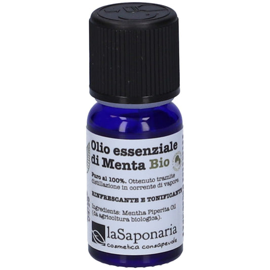 La Saponaria Olio Essenziale di Menta Bio – Puro 100% 10ml