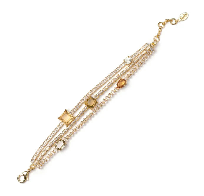 Bracciale Sodini Jaqueline – Ottone, Cristalli & Zirconi Art. 912469D