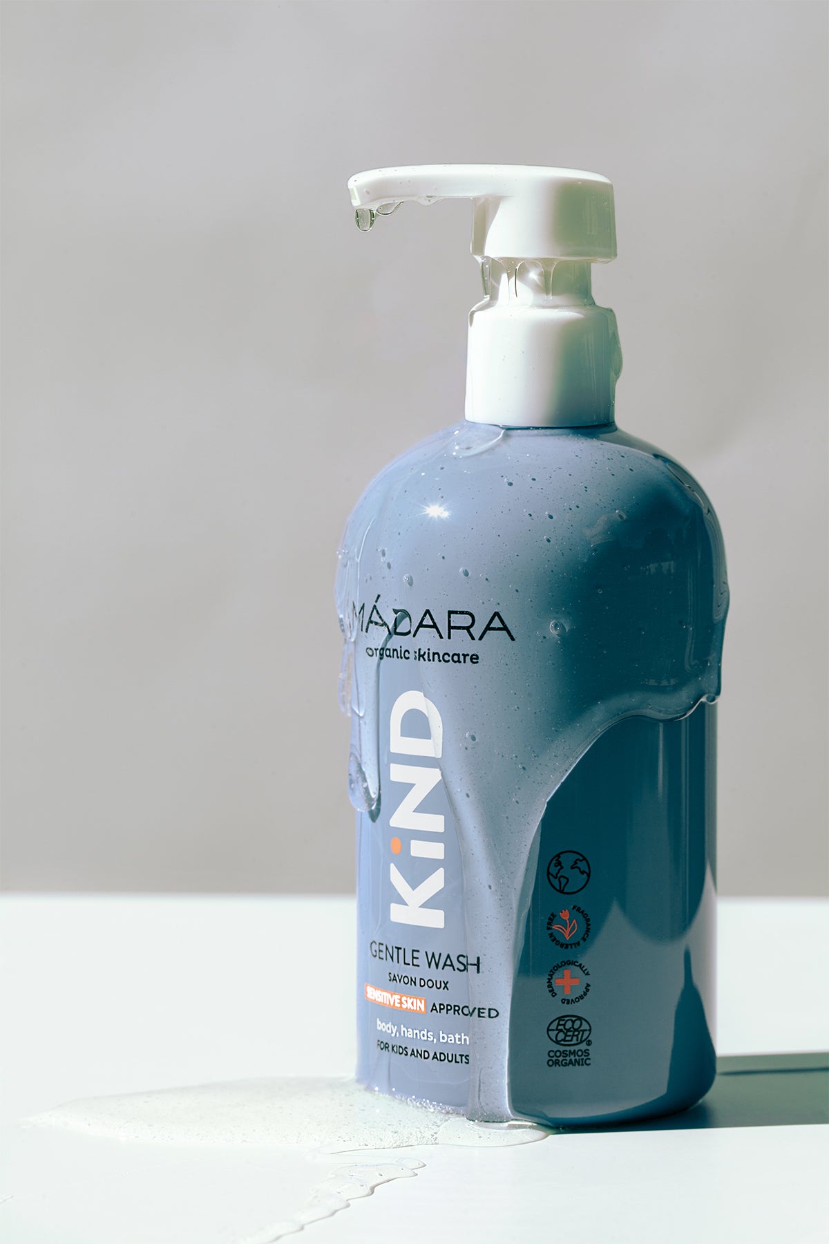 MÁDARA KIND Gentle Wash – Detergente Corpo Delicato per Bambini e Adulti 350ml