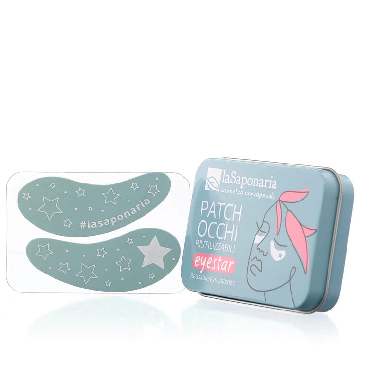 La Saponaria Eye Star – Patch Occhi Riutilizzabili in Silicone (Lavabili e Infinity-Use)